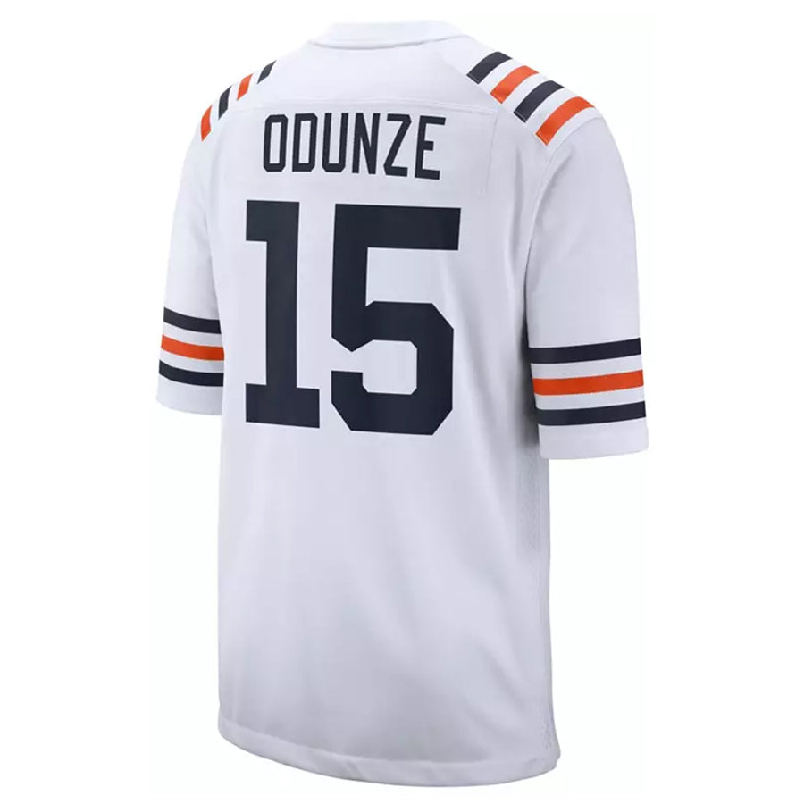 Punc C.Bears #15 Rome Odunze Player White 2nd Alternate Game Stitched Jerseys