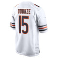 Punc C.Bears #15 Rome Odunze Player White Home Game Stitched Jerseys