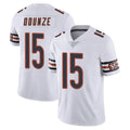 Punc C.Bears #15 Rome Odunze Player White Vapor Untouchable Limited Home Game Stitched Jerseys