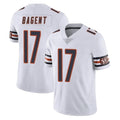 Punc C.Bears #17 Tyson Bagent Player White Vapor Untouchable Limited Home Game Stitched Jerseys