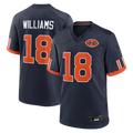 Punc C.Bears #18 Caleb Williams Navy 2026 Rivalries Collection Game Stitched Jerseys