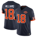 Punc C.Bears #18 Caleb Williams Navy 2026 Rivalries Collection Limited Stitched Jerseys