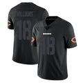 Punc C.Bears #18 Caleb Williams Player Black Impact Limited Game Stitched Jerseys