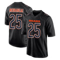 Punc C.Bears #25 Kyle Monangai Player Carbon Black Fashion Game Stitched Jerseys