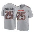 Punc C.Bears #25 Kyle Monangai Player Gray Atmosphere Fashion Game Stitched Jerseys