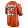 Punc C.Bears #25 Kyle Monangai Player Orange Home Game Stitched Jerseys