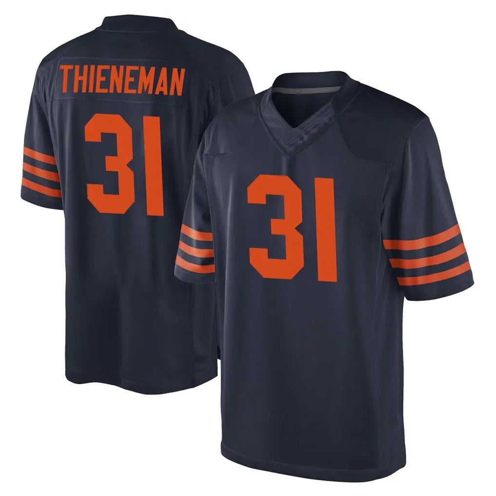 Punc C.Bears #31 Dillon Thieneman Player Navy Blue Alternate Game Stitched Jerseys