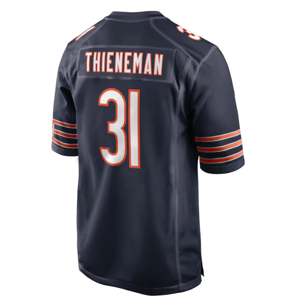 Punc C.Bears #31 Dillon Thieneman Player Navy Home Game Stitched Jerseys