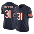 Punc C.Bears #31 Dillon Thieneman Player Navy Vapor F.U.S.E. Limited Home Game Stitched Jerseys