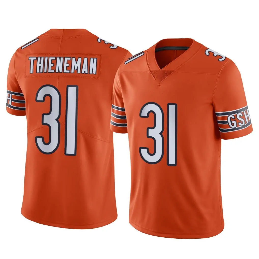 Punc C.Bears #31 Dillon Thieneman Player Orange Alternate Vapor Limited Home Game Stitched Jerseys