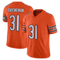 Punc C.Bears #31 Dillon Thieneman Player Orange Vapor F.U.S.E. Limited Home Game Stitched Jerseys