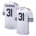 Punc C.Bears #31 Dillon Thieneman Player White Classic Home Game Stitched Jerseys