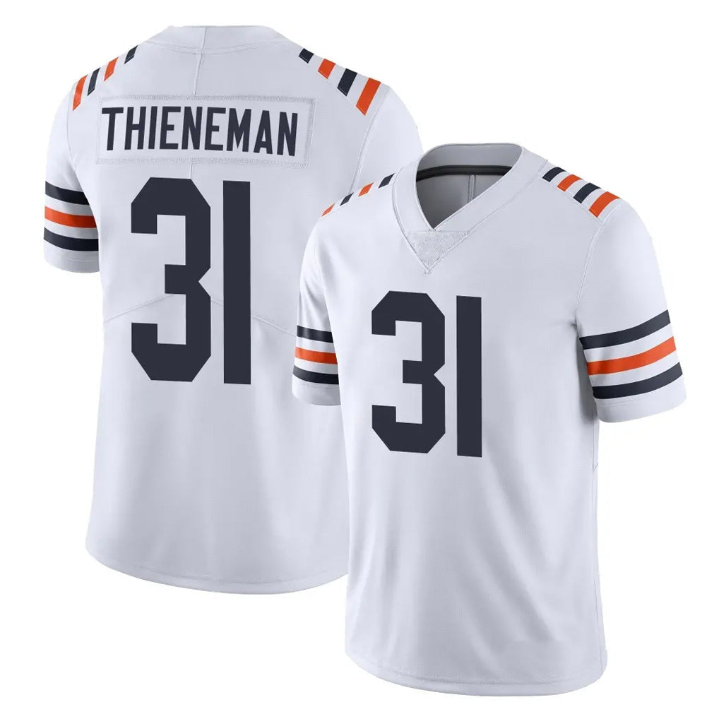 Punc C.Bears #31 Dillon Thieneman Player White Classic Vapor Limited Home Game Stitched Jerseys