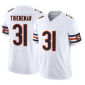 Punc C.Bears #31 Dillon Thieneman Player White Vapor F.U.S.E. Limited Home Game Stitched Jerseys