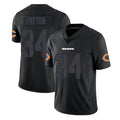 Punc C.Bears #34 Walter Payton Player Black Impact Limited Game Stitched Jerseys