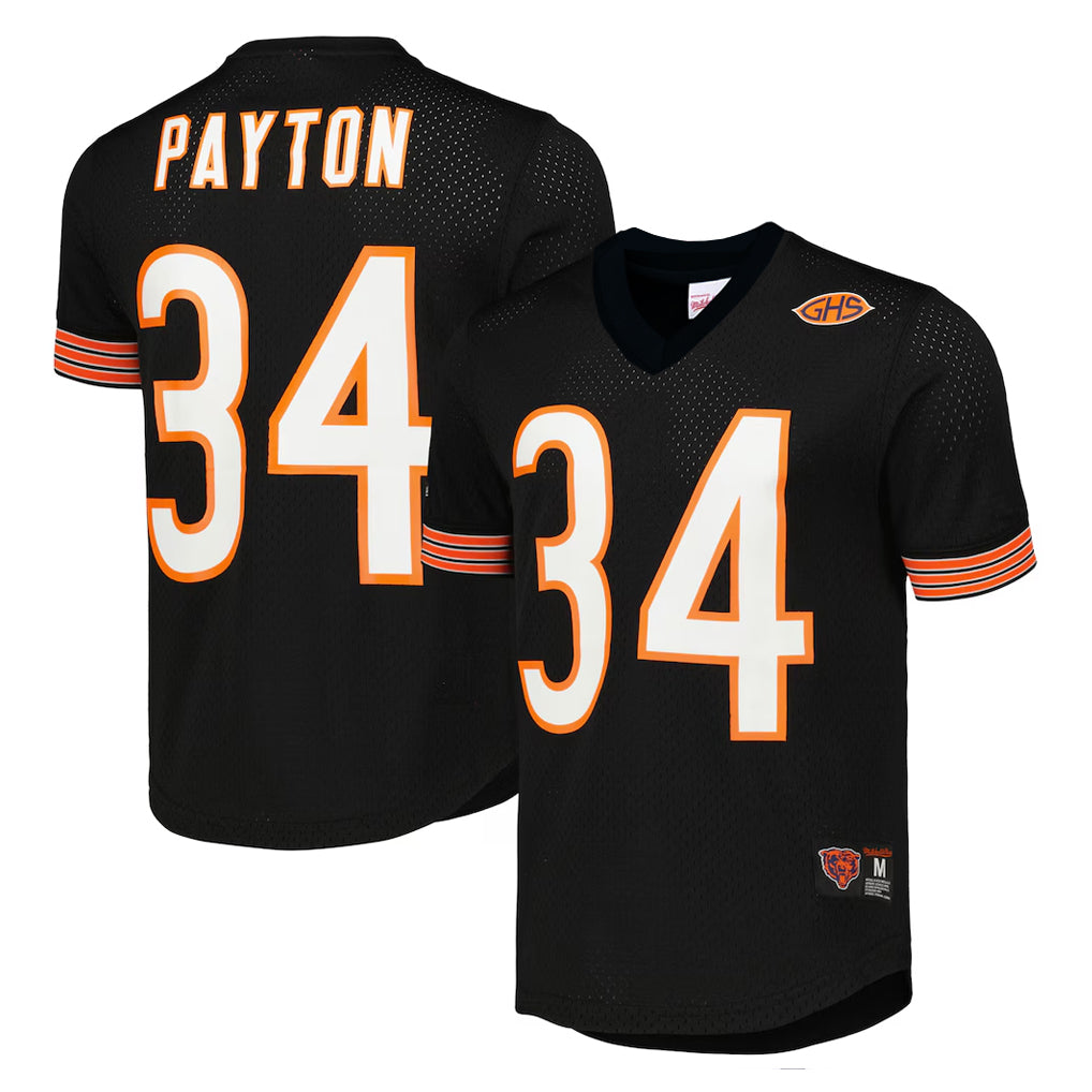 Punc C.Bears #34 Walter Payton Player Navy 1985 Walter Payton Mitchell & Ness Throwback Retired Stitched Jerseys
