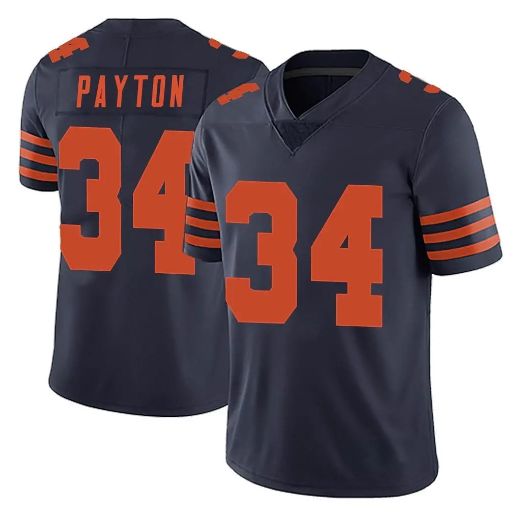 Punc C.Bears #34 Walter Payton Player Navy Blue Alternate Vapor Untouchable Limited Stitched Jerseys