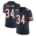 Punc C.Bears #34 Walter Payton Player Navy Vapor Untouchable Limited Home Game Stitched Jerseys