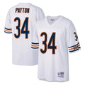 Punc C.Bears #34 Walter Payton Player White 1985 Walter Payton Mitchell & Ness Throwback Retired Stitched Jerseys