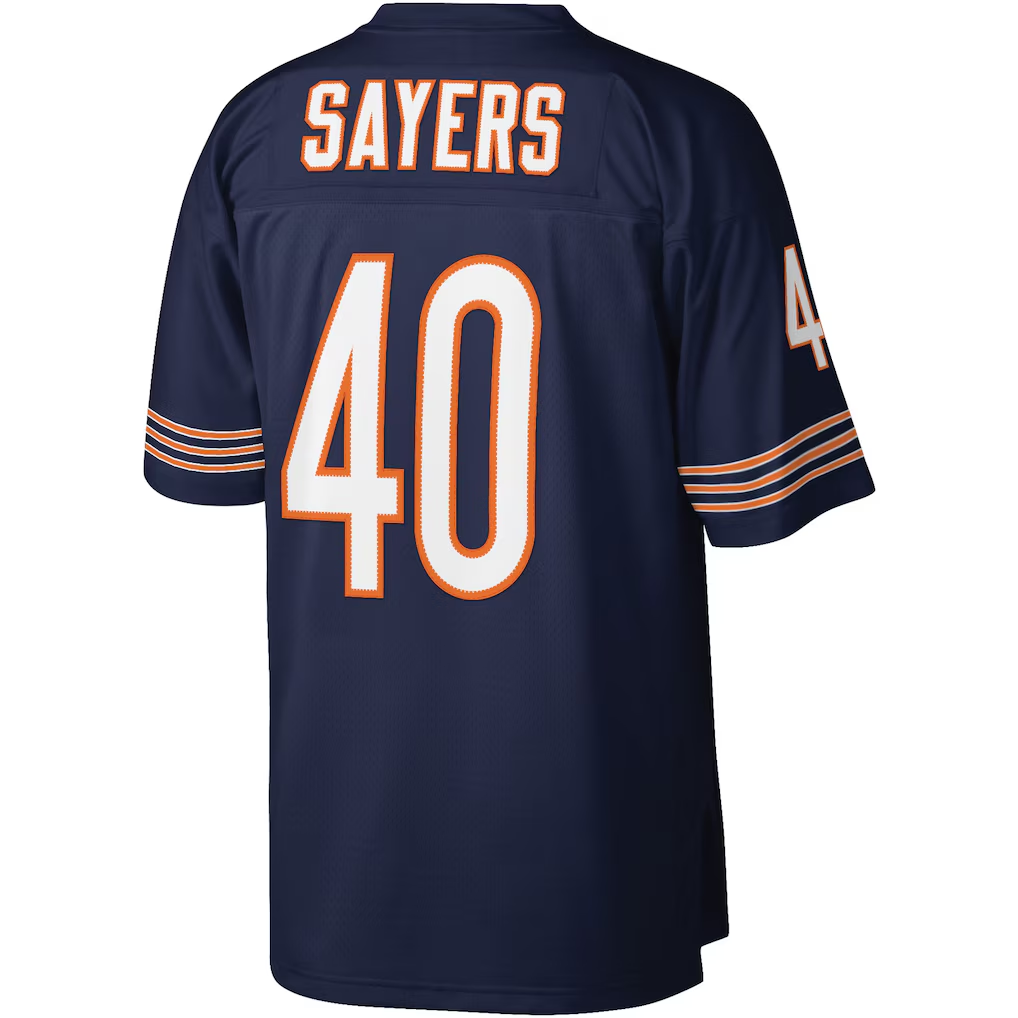 Punc C.Bears #40 Gale Sayers Mitchell & Ness Navy Legacy Replica Jersey