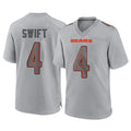 Punc C.Bears #4 D'Andre Swift Player Gray Atmosphere Fashion Game Stitched Jerseys