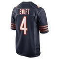 Punc C.Bears #4 D'Andre Swift Player Navy Home Game Stitched Jerseys