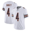 Punc C.Bears #4 D'Andre Swift Player White Vapor Untouchable Limited Home Game Stitched Jerseys