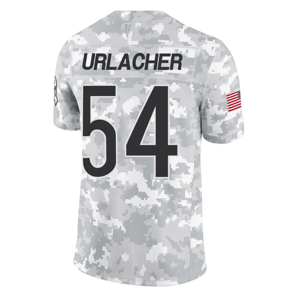 Punc C.Bears #54 Brian Urlacher Player Arctic Camo Salute to Service Limited Stitched Jerseys