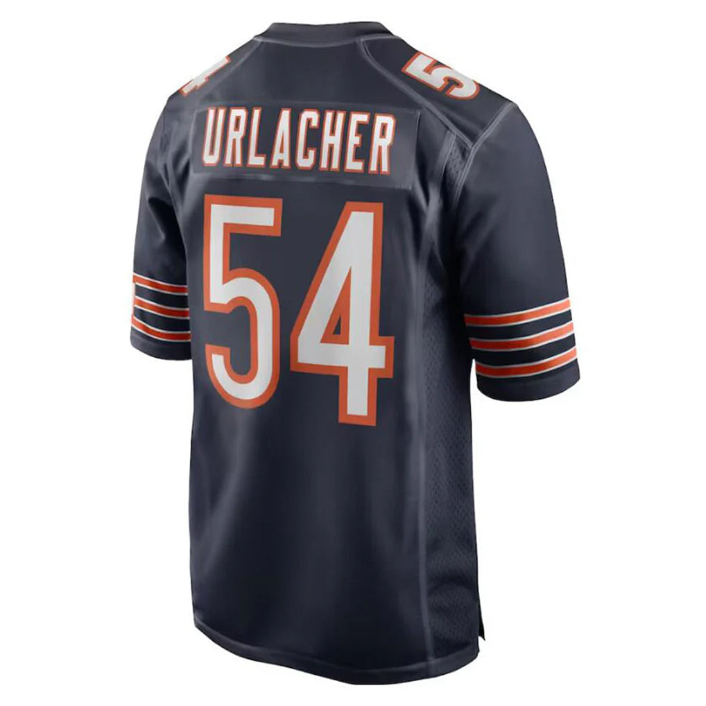 Punc C.Bears #54 Brian Urlacher Player Navy Home Game Stitched Jerseys