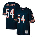 Punc C.Bears #54 Brian Urlacher Player Navy Mitchell & Ness Legacy Replica Stitched Jerseys