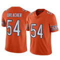 Punc C.Bears #54 Brian Urlacher Player Orange Alternate Vapor Limited Home Game Stitched Jerseys