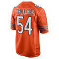 Punc C.Bears #54 Brian Urlacher Player Orange Home Game Stitched Jerseys