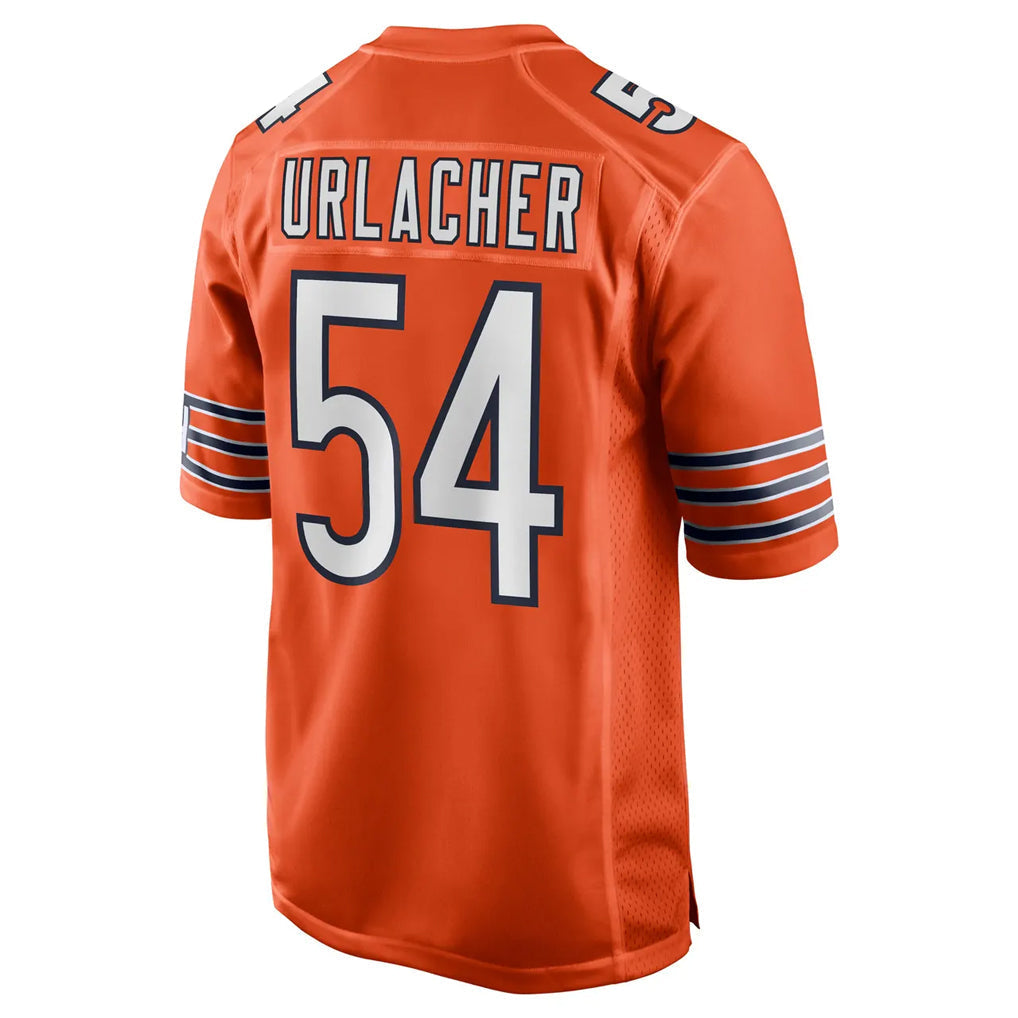 Punc C.Bears #54 Brian Urlacher Player Orange Home Game Stitched Jerseys