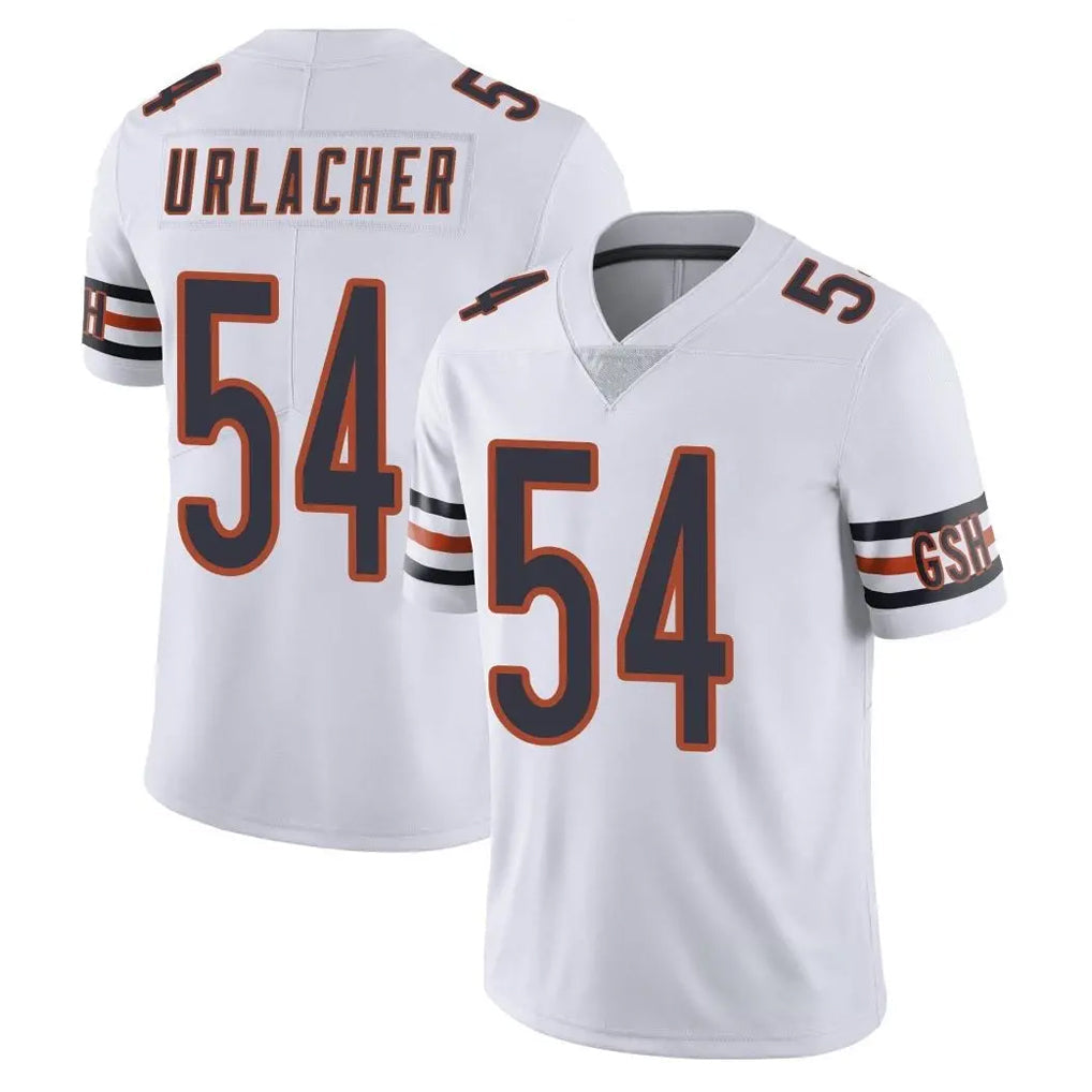 Punc C.Bears #54 Brian Urlacher Player White Vapor Untouchable Limited Home Game Stitched Jerseys