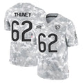 Punc C.Bears #62 Joe Thuney Player Arctic Camo Salute to Service Limited Stitched Jerseys