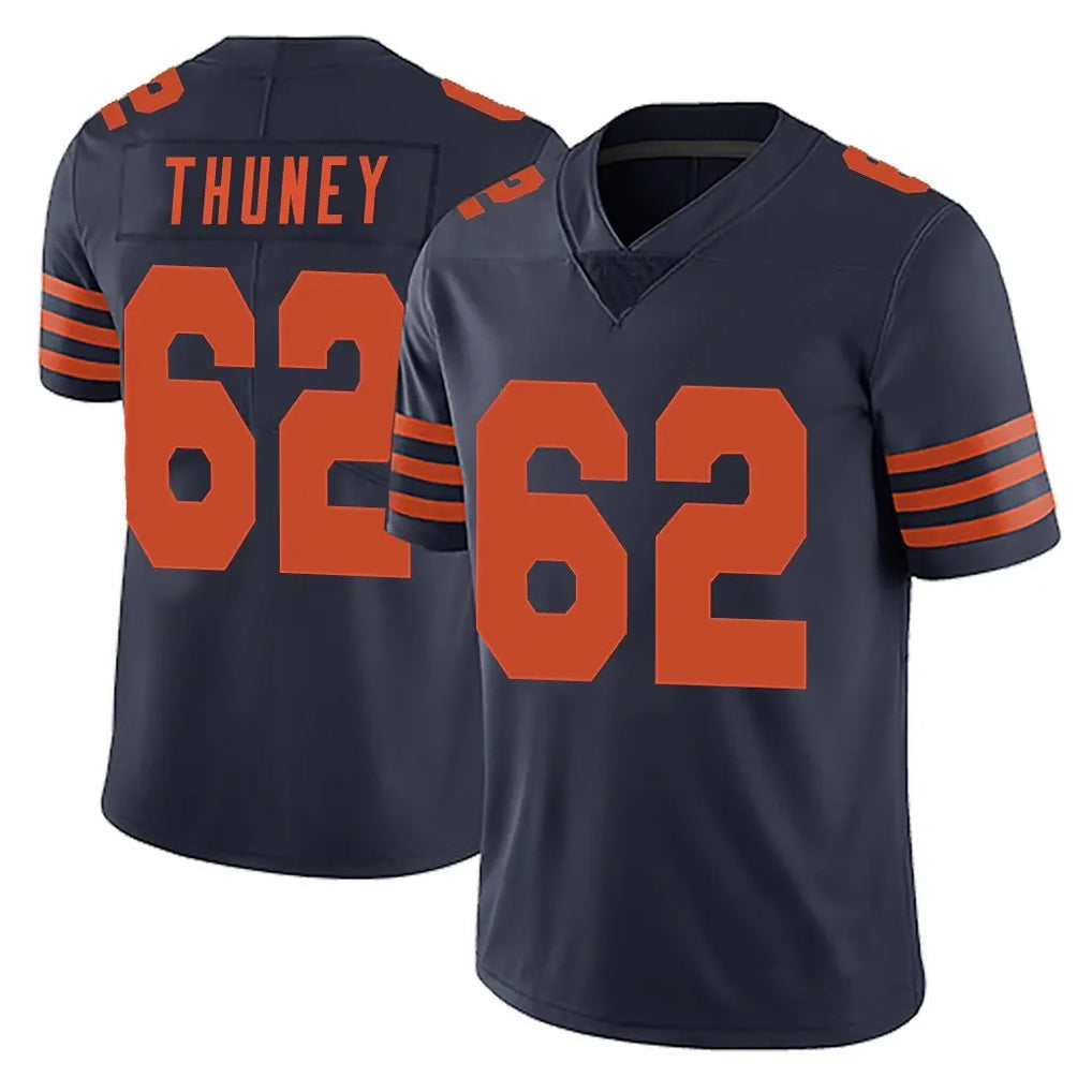 Punc C.Bears #62 Joe Thuney Player Navy Blue Alternate Vapor Untouchable Limited Stitched Jerseys
