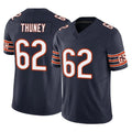 Punc C.Bears #62 Joe Thuney Player Navy Vapor F.U.S.E. Limited Home Game Stitched Jerseys
