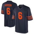 Punc C.Bears #6 Kyler Gordon Player Navy Blue Alternate Game Stitched Jerseys