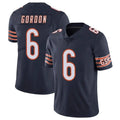 Punc C.Bears #6 Kyler Gordon Player Navy Vapor Untouchable Limited Home Game Stitched Jerseys