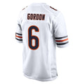Punc C.Bears #6 Kyler Gordon Player White Home Game Stitched Jerseys