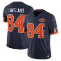 Punc C.Bears #84 Colston Loveland Navy 2026 Rivalries Collection Limited Stitched Jerseys