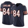 Punc C.Bears #84 Colston Loveland Player F.U.S.E. Limited Navy Game Stitched Jerseys