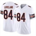 Punc C.Bears #84 Colston Loveland Player F.U.S.E. Limited White Game  Stitched Jerseys