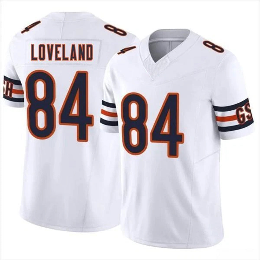 Punc C.Bears #84 Colston Loveland Player F.U.S.E. Limited White Game  Stitched Jerseys