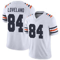 Punc C.Bears #84 Colston Loveland Player White Alternate Classic Vapor Limited Stitched Jerseys