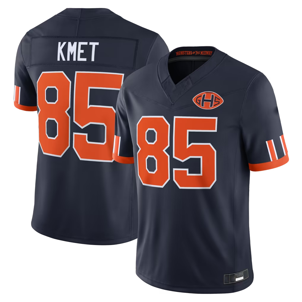Punc C.Bears #85 Cole Kmet Navy 2026 Rivalries Collection Limited Stitched Jerseys