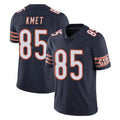 Punc C.Bears #85 Cole Kmet Player Navy Vapor Untouchable Limited Home Game Stitched Jerseys