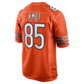 Punc C.Bears #85 Cole Kmet Player Orange Home Game Stitched Jerseys