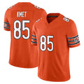 Punc C.Bears #85 Cole Kmet Player Orange Vapor F.U.S.E. Limited Home Game Stitched Jerseys