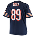 Punc C.Bears #89 Mike Ditka Mitchell & Ness Navy Big & Tall 1966 Retired Player Replica Jersey